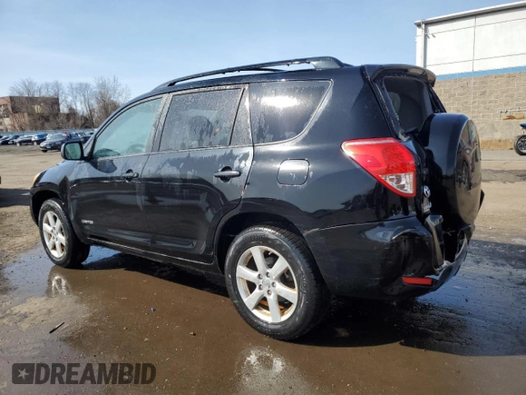 2008 Toyota RAV4 Ltd with VIN JTMBK31V086028565, listed as a Copart auction lot 51314425 with 254,080 mi miles and Salvage Title. Bid and sale history available at carsss.com. Image 2.