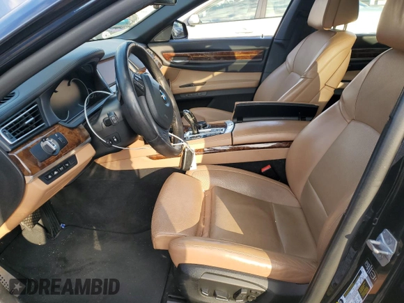 2014 BMW 7 Series 750i xDrive with VIN WBAYB6C5XED225112, listed as a Copart auction lot 76395514 with 115,874 mi miles and Clean Title. Bid and sale history available at carsss.com. Image 7.