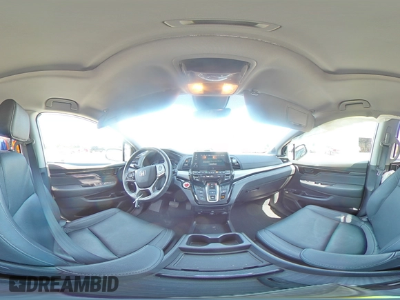 2022 Honda Odyssey Touring with VIN 5FNRL6H87NB040726, listed as a Copart auction lot 57038425 with 37,069 mi miles and Salvage title. Bid and sale history available at DreamBid. Image 15.