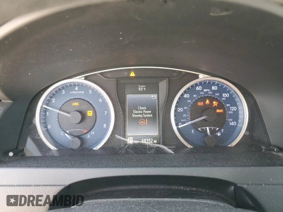 2016 Toyota Camry XLE with VIN 4T4BF1FK9GR578107, listed as a Copart auction lot 48793375 with 68,352 mi miles and Salvage Title. Bid and sale history available at carsss.com. Image 9.