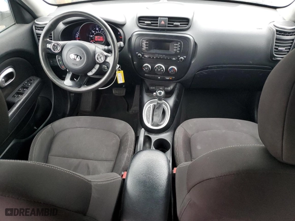 2016 Kia Soul with VIN KNDJN2A21G7342897, listed as a Copart auction lot 53576865 with 104,554 mi miles and Salvage Title. Bid and sale history available at carsss.com. Image 8.