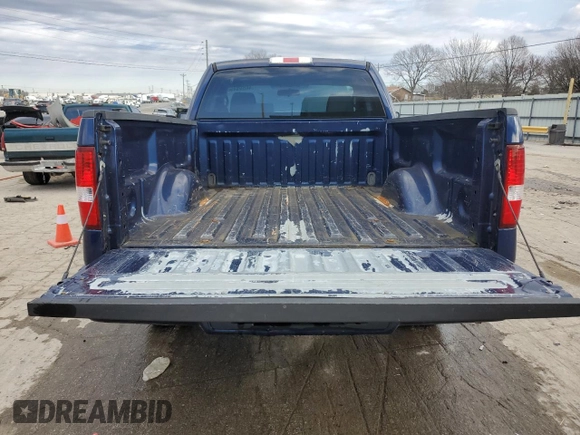 2008 Ford F-150 XL with VIN 1FTRF12W28KE94083, listed as a Copart auction lot 44202045 with 154,396 mi miles and Salvage title. Bid and sale history available at DreamBid. Image 6.