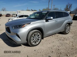 2022 Toyota Highlander Hybrid Limited with VIN 5TDXBRCHXNS558781, listed as a Copart auction lot 49737985 with 47,079 mi miles and Salvage title. Bid and sale history available at DreamBid. Image 1.