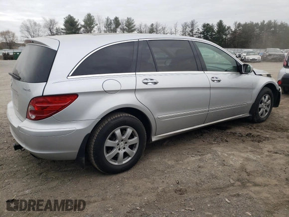 2007 Mercedes-Benz R 3.0L with VIN 4JGCB22E47A041243, listed as a Copart auction lot 83314984 with 87,682 mi miles and Salvage title. Bid and sale history available at DreamBid. Image 3.