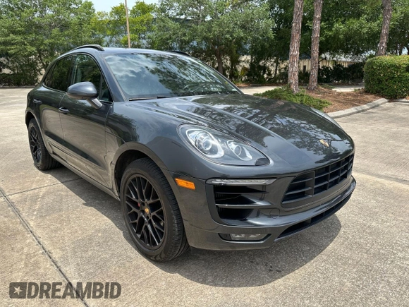 2017 Porsche Macan GTS with VIN WP1AG2A58HLB56625, listed as a Copart auction lot 56783115 with 100,933 mi miles and Clean Title. Bid and sale history available at DreamBid. Image 1.
