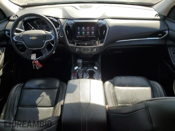 2021 Chevrolet Traverse Premier with VIN 1GNERKKW5MJ269224, listed as a Copart auction lot 47741195 with 75,806 mi miles and Salvage Title. Bid and sale history available at carsss.com. Image 8.
