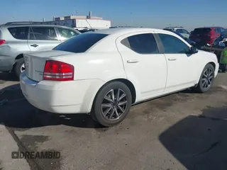 2010 Dodge Avenger SXT with VIN 1B3CC4FB6AN108889, listed as a IAAI auction lot 41049789 with 127,405 mi miles. Bid and sale history available at carsss.com. Image 4.