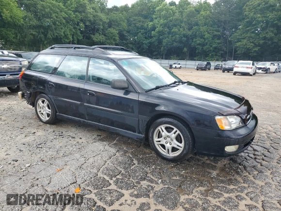 2000 Subaru Legacy with VIN 4S3BH6458Y7305971, listed as a Copart auction lot 59620325 with 135,546 mi miles and Salvage title. Bid and sale history available at DreamBid. Image 4.