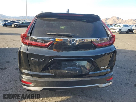 2021 Honda CR-V Touring with VIN 2HKRW1H97MH413914, listed as a Copart auction lot 47384115 with 0 mi miles and Salvage Title. Bid and sale history available at carsss.com. Image 6.