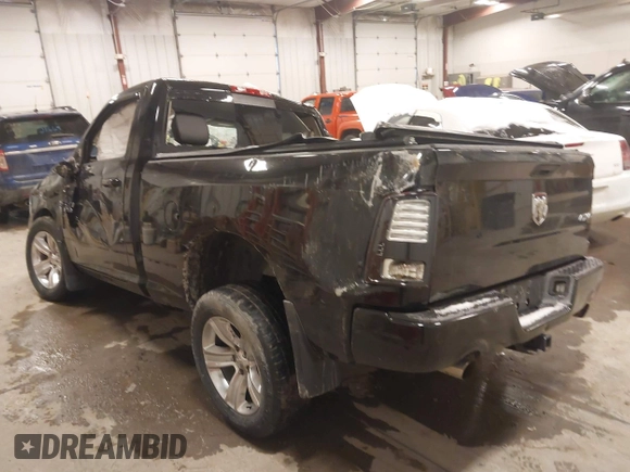 2014 Ram 1500 with VIN 3C6JR7CT6EG333032, listed as a IAAI auction lot 41322701 with 102,750 mi miles and . Bid and sale history available at DreamBid. Image 3.