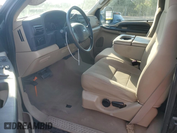 2005 Ford F-250 XL with VIN 1FTNF21505EC00560, listed as a Copart auction lot 44237475 with 78,109 mi miles and Clean Title. Bid and sale history available at DreamBid. Image 8.