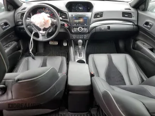 2022 Acura ILX Premium with VIN 19UDE2F84NA006009, listed as a Copart auction lot 58560215 with 57,539 mi miles and Salvage title. Bid and sale history available at DreamBid. Image 8.