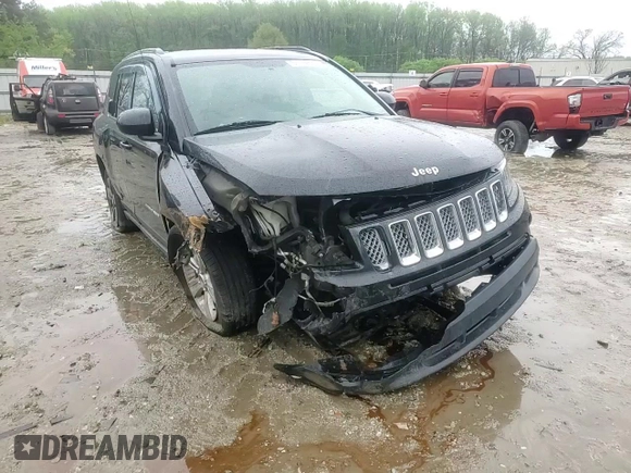 2015 Jeep Compass High Altitude Edition with VIN 1C4NJDEB1FD151838, listed as a Copart auction lot 51712845 with 133,857 mi miles and Salvage Title. Bid and sale history available at carsss.com. Image 12.