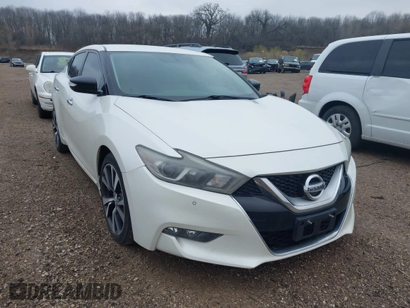 2016 Nissan Maxima SL with VIN 1N4AA6AP6GC431070, listed as a IAAI auction lot 42003568 with 99,748 mi miles and . Bid and sale history available at DreamBid. Image 1.