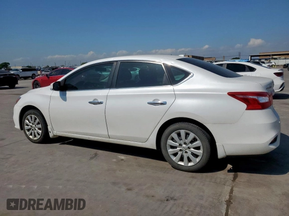 2017 Nissan Sentra SV with VIN 3N1AB7AP7HY306555, listed as a Copart auction lot 53614815 with 143,785 mi miles and Salvage Title. Bid and sale history available at DreamBid. Image 2.