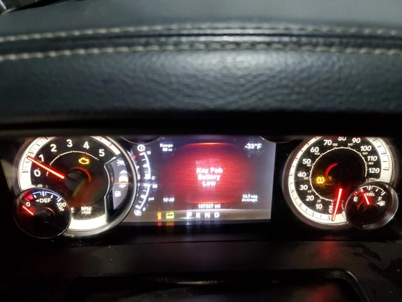 2017 Ram 2500 Laramie with VIN 3C6UR5FLXHG571712, listed as a Copart auction lot 43586025 with 197,337 mi miles and Salvage Title. Bid and sale history available at carsss.com. Image 9.