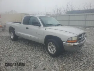 2001 Dodge Dakota with VIN 1B7GL22XX1S313638, listed as a Copart auction lot 43059385 with 114,298 mi miles and Salvage Title. Bid and sale history available at DreamBid. Image 4.