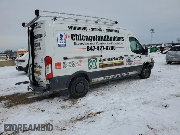 2018 Ford Transit с VIN 1FTBW2CG1JKA31209, выставлен на аукционе Copart как лот 44804855 с пробегом 125 153 миль миль и Списание • Salvage title. История ставок и продаж доступна на DreamBid. Изображение 3.