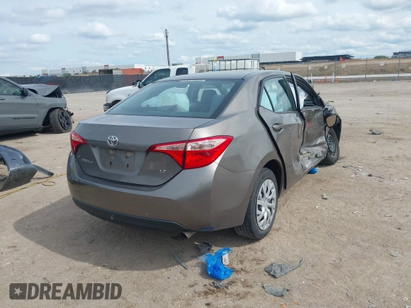 2018 Toyota Corolla L with VIN 2T1BURHE1JC983389, listed as a IAAI auction lot 42221142 with 79,113 mi miles and . Bid and sale history available at DreamBid. Image 4.