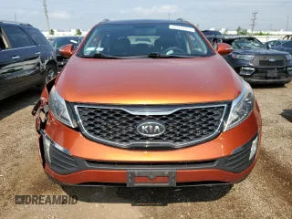 2011 Kia Sportage SX with VIN KNDPC3A63B7169255, listed as a Copart auction lot 60174855 with 121,236 mi miles and Salvage title. Bid and sale history available at DreamBid. Image 5.