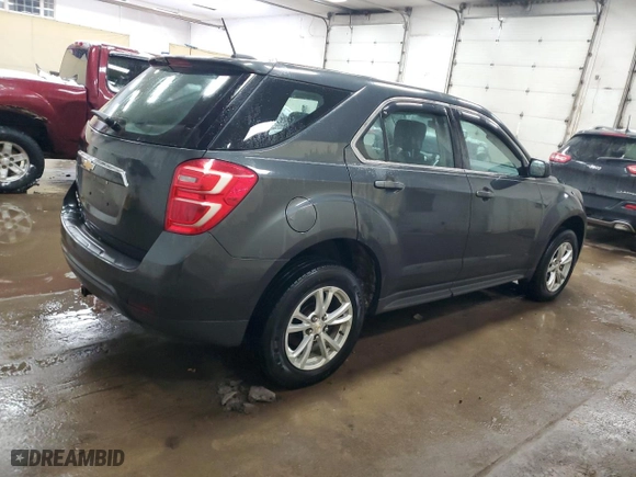 2017 Chevrolet Equinox LS with VIN 2GNFLEEK4H6133167, listed as a Copart auction lot 44653625 with 127,031 mi miles and Clean Title. Bid and sale history available at carsss.com. Image 3.