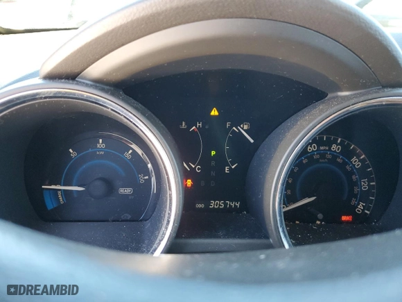 2008 Toyota Highlander Hybrid Limited with VIN JTEEW44A182020946, listed as a Copart auction lot 48634045 with 305,744 mi miles and Salvage Title. Bid and sale history available at carsss.com. Image 9.