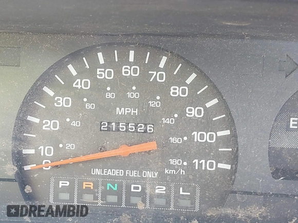 1993 Toyota T100 DX with VIN JT4VD10AXP0012790, listed as a IAAI auction lot 42179976 with 215,526 mi miles. Bid and sale history available at carsss.com. Image 7.