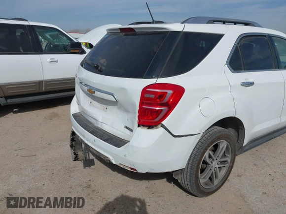2017 Chevrolet Equinox Premier with VIN 2GNALDEK3H1566335, listed as a IAAI auction lot 41788506 with 120,961 mi miles. Bid and sale history available at carsss.com. Image 6.