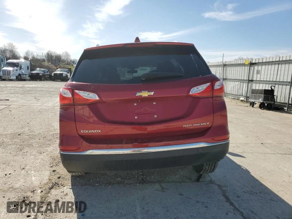 2019 Chevrolet Equinox Premier with VIN 3GNAXXEV4KS619149, listed as a Copart auction lot 49411725 with 38,422 mi miles and Salvage Title. Bid and sale history available at DreamBid. Image 6.