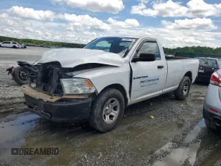 2012 Ram 1500 ST with VIN 3C6JD6DP4CG276742, listed as a Copart auction lot 57086145 with 200,771 mi miles and Salvage title. Bid and sale history available at DreamBid. Image 1.