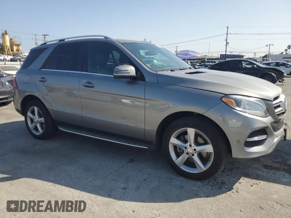 2016 Mercedes-Benz GLE 350 with VIN 4JGDA5JB5GA747217, listed as a Copart auction lot 62412715 with 94,479 mi miles and Salvage title. Bid and sale history available at DreamBid. Image 4.