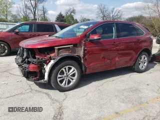 2015 Ford Edge SEL with VIN 2FMTK4J85FBC03634, listed as a Copart auction lot 52399625 with 92,127 mi miles and Salvage Title. Bid and sale history available at carsss.com. Image 1.