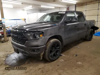 2024 Ram 1500 Lone Star z VIN 1C6SRFFT4RN231607, wystawiony jako Copart lot #86272504 z przebiegiem 7 510 mil mil oraz Szkoda całkowita • Salvage title. Historia ofert i sprzedaży dostępna na DreamBid. Obrazek 1.