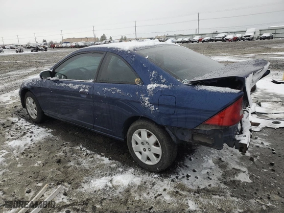 2001 Honda Civic EX with VIN 1HGEM21981L061939, listed as a Copart auction lot 87461744 with 230,989 mi miles and Salvage Title. Bid and sale history available at carsss.com. Image 2.