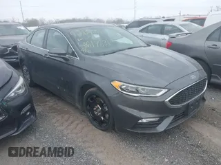 2017 Ford Fusion Sport with VIN 3FA6P0VP2HR309823, listed as a IAAI auction lot 41617231 with 90,924 mi miles. Bid and sale history available at carsss.com. Image 1.