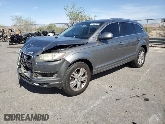 2010 Audi Q7 Premium Plus с VIN WA1LMAFE5AD000865, выставлен на аукционе Copart как лот 57722955 с пробегом 125 324 миль миль и Списание • Salvage title. История ставок и продаж доступна на DreamBid. Изображение 1.
