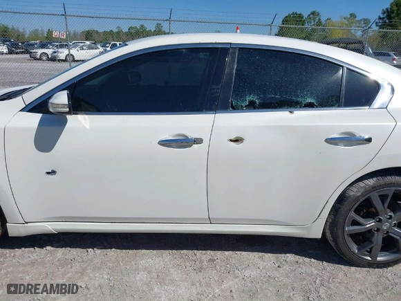 2013 Nissan Maxima 3.5 S with VIN 1N4AA5APXDC838864, listed as a IAAI auction lot 41884167 with 167,328 mi miles. Bid and sale history available at carsss.com. Image 14.