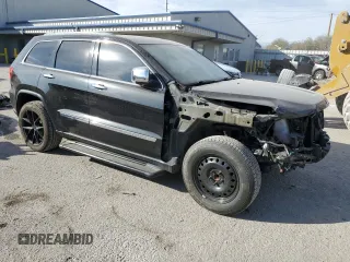 2013 Jeep Grand Cherokee Limited with VIN 1C4RJEBT9DC526785, listed as a Copart auction lot 43196255 with 134,496 mi miles and Salvage Title. Bid and sale history available at carsss.com. Image 4.
