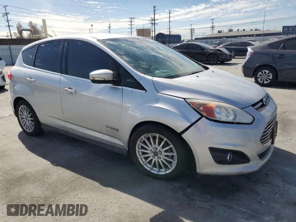 2014 Ford C-Max SEL with VIN 1FADP5BU6EL521326, listed as a Copart auction lot 47449925 with 114,234 mi miles and Salvage Title. Bid and sale history available at DreamBid. Image 4.