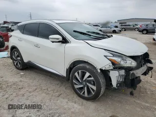 2018 Nissan Murano SV with VIN 5N1AZ2MG4JN186509, listed as a Copart auction lot 50427185 with 84,359 mi miles and Salvage Title. Bid and sale history available at DreamBid. Image 4.