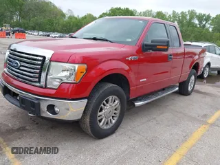 2011 Ford F-150 XL with VIN 1FTFX1ET5BFB10380, listed as a IAAI auction lot 42135853 with 184,791 mi miles. Bid and sale history available at carsss.com. Image 2.