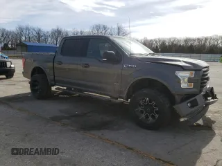 2017 Ford F-150 XL with VIN 1FTEW1EG8HFC84714, listed as a Copart auction lot 44227695 with 147,441 mi miles and Salvage Title. Bid and sale history available at carsss.com. Image 4.