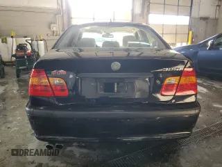 2004 BMW 3 Series 325i with VIN WBAAZ33474KP85411, listed as a Copart auction lot 87895975 with 125,536 mi miles and Salvage Title. Bid and sale history available at carsss.com. Image 6.