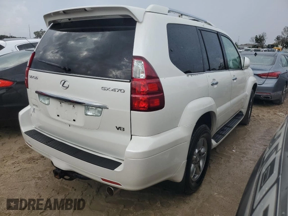 2008 Lexus GX 470 with VIN JTJBT20X480158729, listed as a Copart auction lot 74204164 with 0 mi miles and Non Repairable. Bid and sale history available at carsss.com. Image 3.
