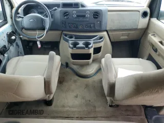 2011 Ford Econoline Passenger XL with VIN 1FBNE3BL1BDA61390, listed as a Copart auction lot 85365364 with 163,174 mi miles and Salvage Title. Bid and sale history available at carsss.com. Image 8.