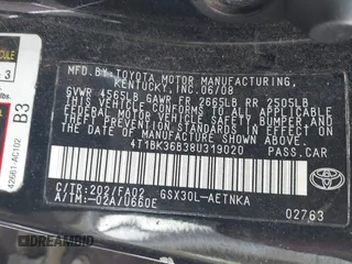2008 Toyota Avalon XL with VIN 4T1BK36B38U319020, listed as a IAAI auction lot 41972622 with 250,000 mi miles and . Bid and sale history available at DreamBid. Image 9.
