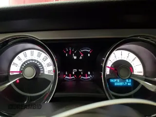 2011 Ford Mustang V6 with VIN 1ZVBP8AM0B5147717, listed as a Copart auction lot 65733365 with 233,357 mi miles and Salvage title. Bid and sale history available at DreamBid. Image 9.