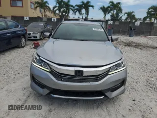 2016 Honda Accord Sport with VIN 1HGCR2F58GA142667, listed as a Copart auction lot 62562385 with 212,663 mi miles and Salvage title. Bid and sale history available at DreamBid. Image 5.