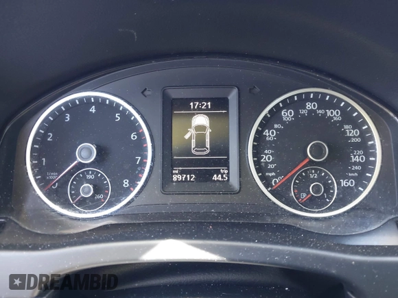 2017 Volkswagen Tiguan S with VIN WVGAV7AX7HW501935, listed as a IAAI auction lot 42138691 with 89,712 mi miles and . Bid and sale history available at DreamBid. Image 7.