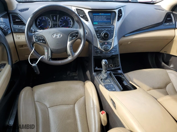 2013 Hyundai Azera with VIN KMHFH4JG3DA212537, listed as a Copart auction lot 62455324 with 130,531 mi miles and Clean Title. Bid and sale history available at carsss.com. Image 8.